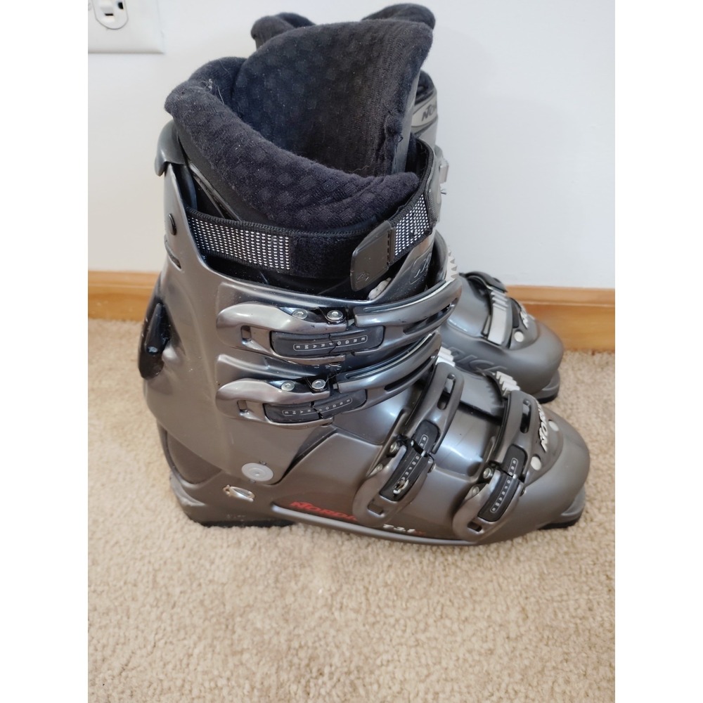 Nordica T 3.1 Ski Boots Grey 27.5 Mondo 310mm Sole Length Alpine Ski/Walk Mode**